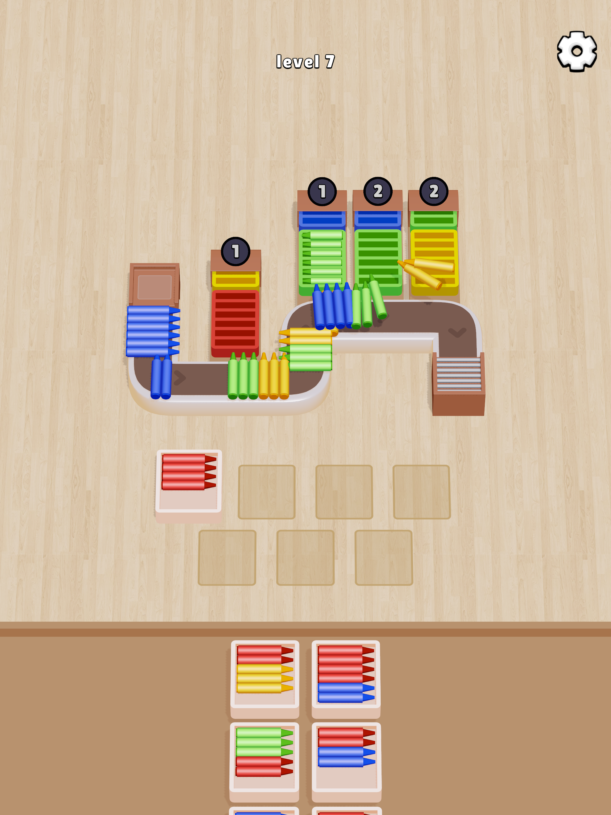 Crayon Factory Game Screenshot