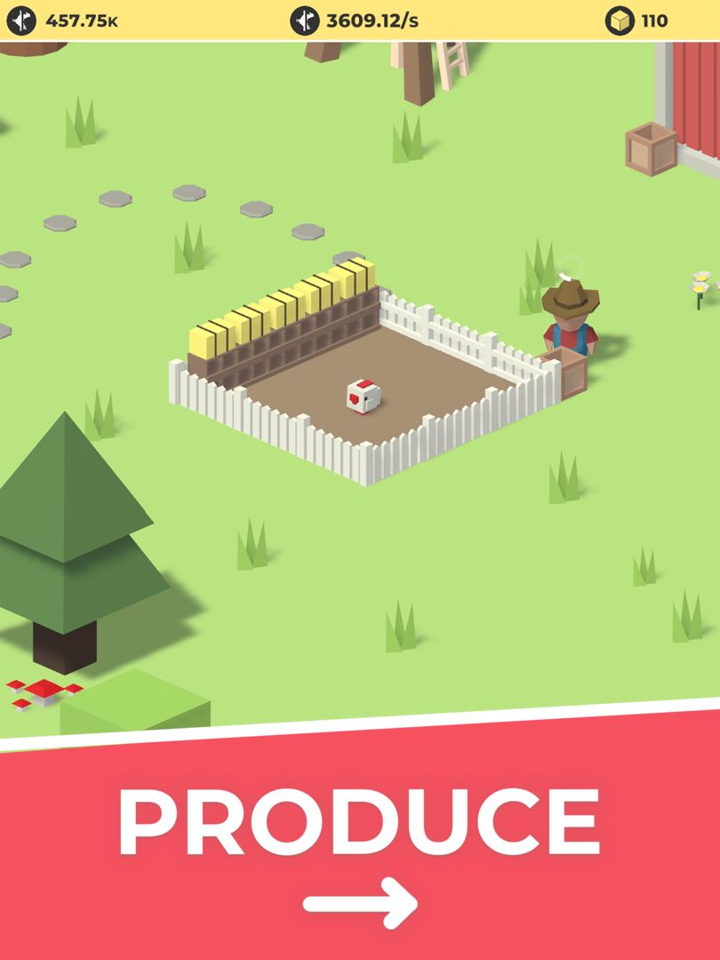 Idle Farmyard - Farming Empire遊戲截圖