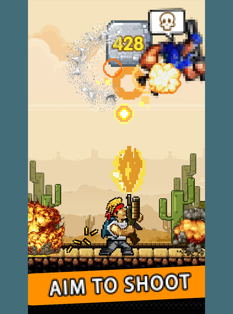 Gun Craft – Gunman Game to Break Rocks Game Screenshot