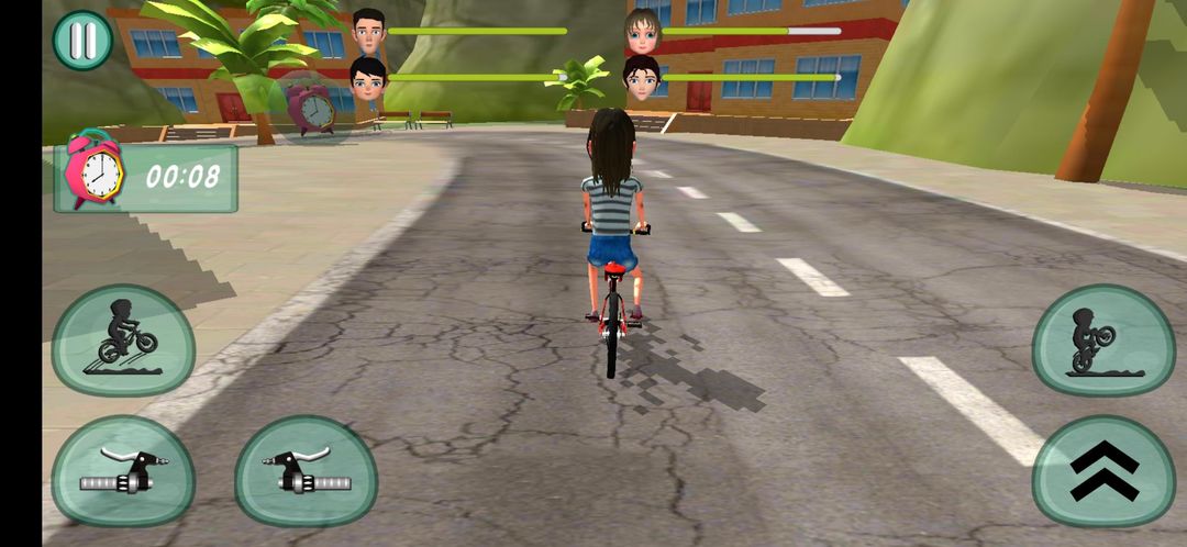 Screenshot of Super Bicycle Racing