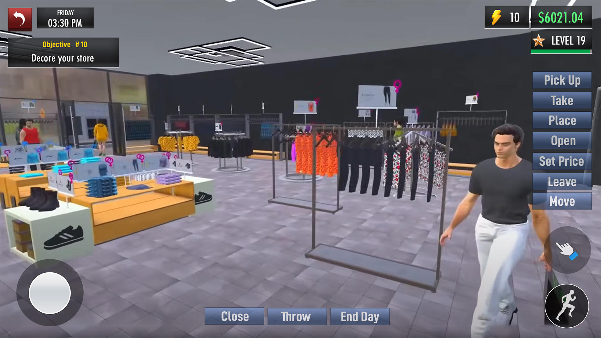 Clothing Store Game 3D Game Screenshot