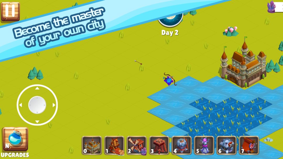 Screenshot of Empire vs Zombie - Free Casual Tower Defense Games