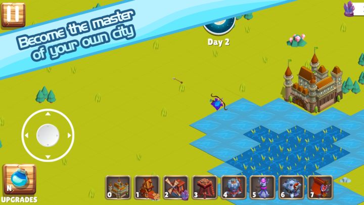 Screenshot 1 of Empire vs Zombie - Free Casual Tower Defense Games 1.1