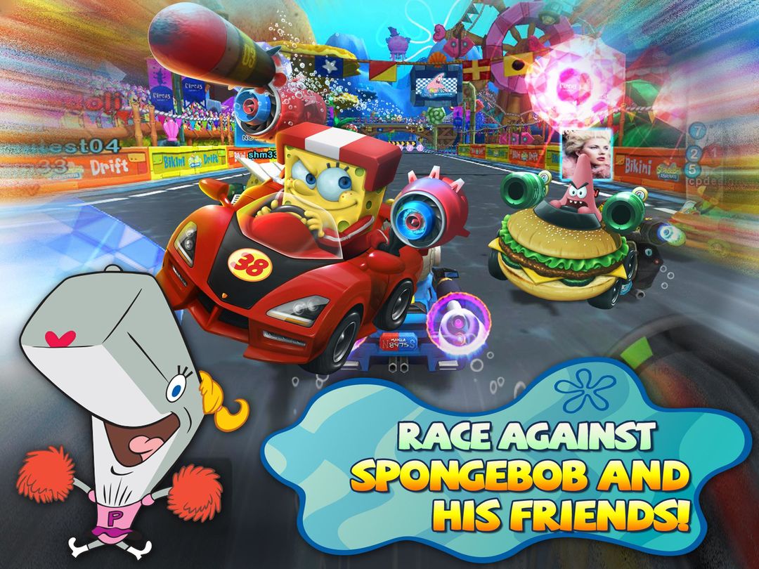 SpongeBob GameStation screenshot game