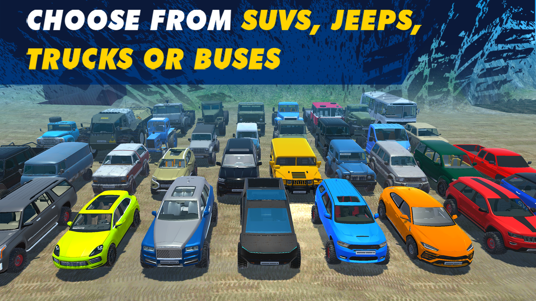 Offroad Simulator Online 4x4 Game Screenshot