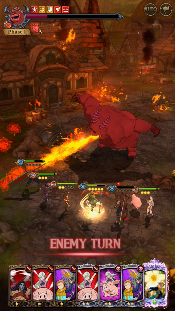 七つの大罪 光と闇の交戦 : グラクロ screenshot game