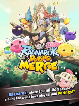Скриншот игры RAGNAROK : Poring Merge