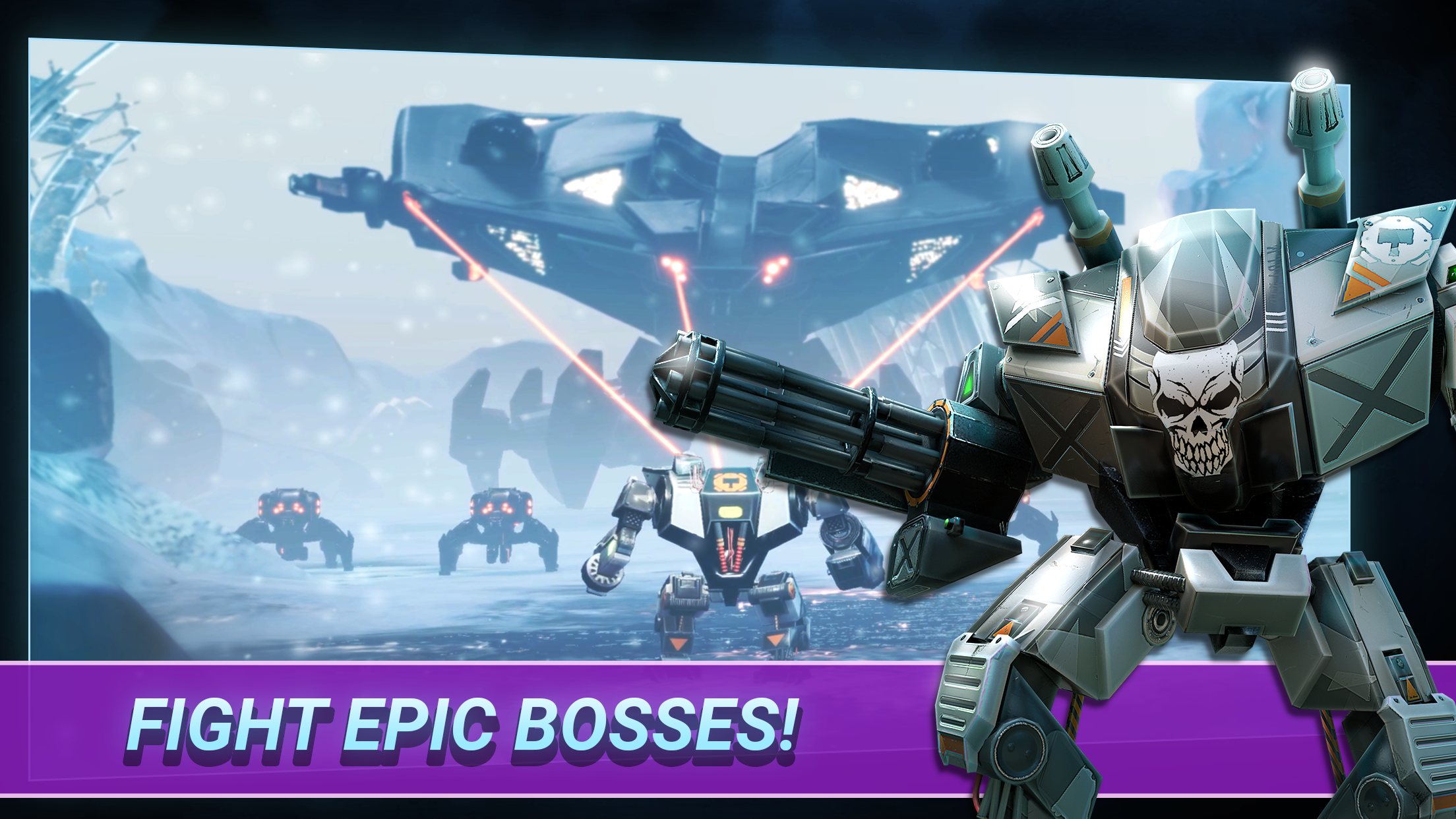 Скриншот игры Fusion Guards: AI Mech War