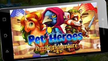 Pet Heroes: Puzzle Adventure Game Screenshot