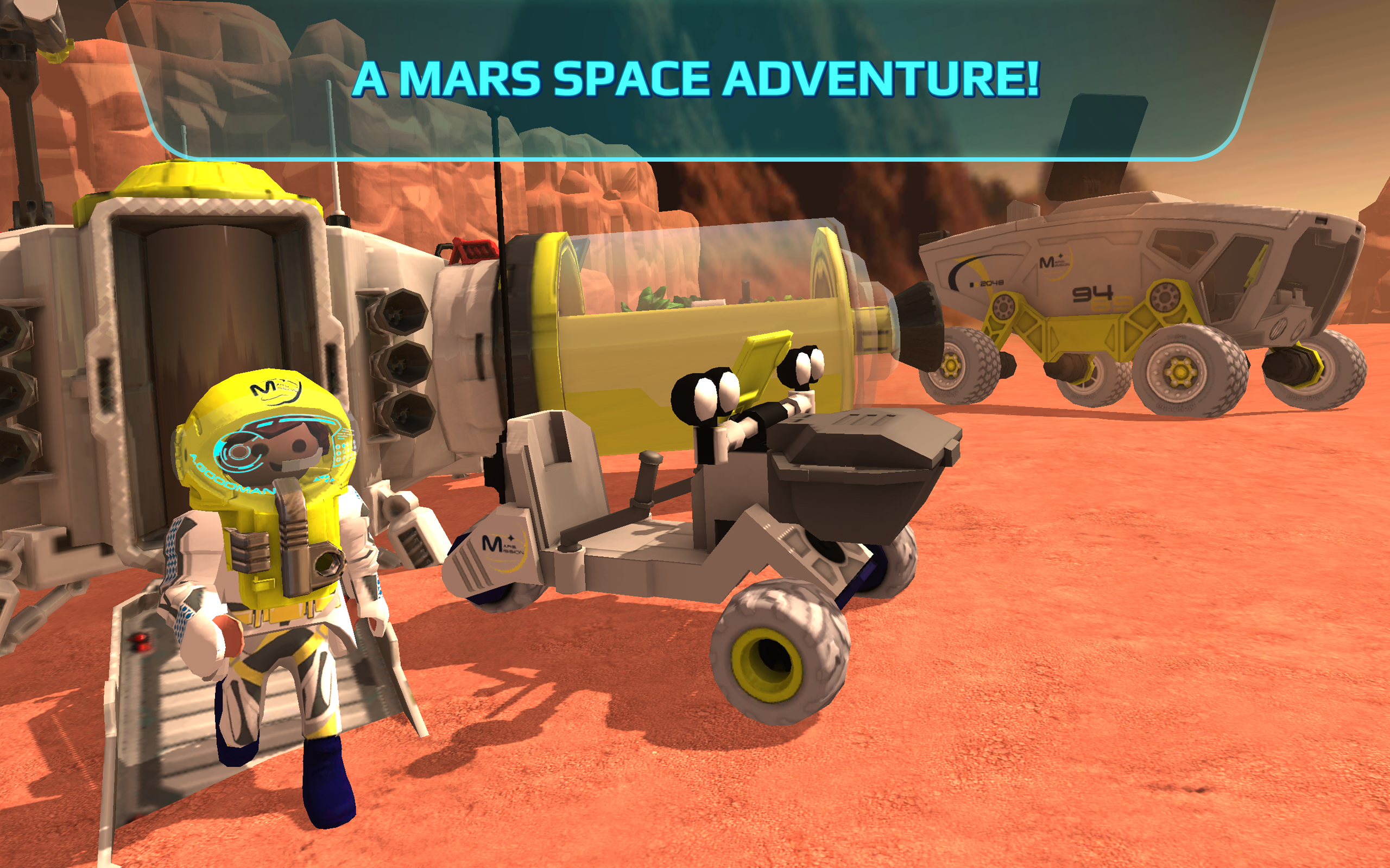 Cuplikan Layar Game PLAYMOBIL Mars Mission
