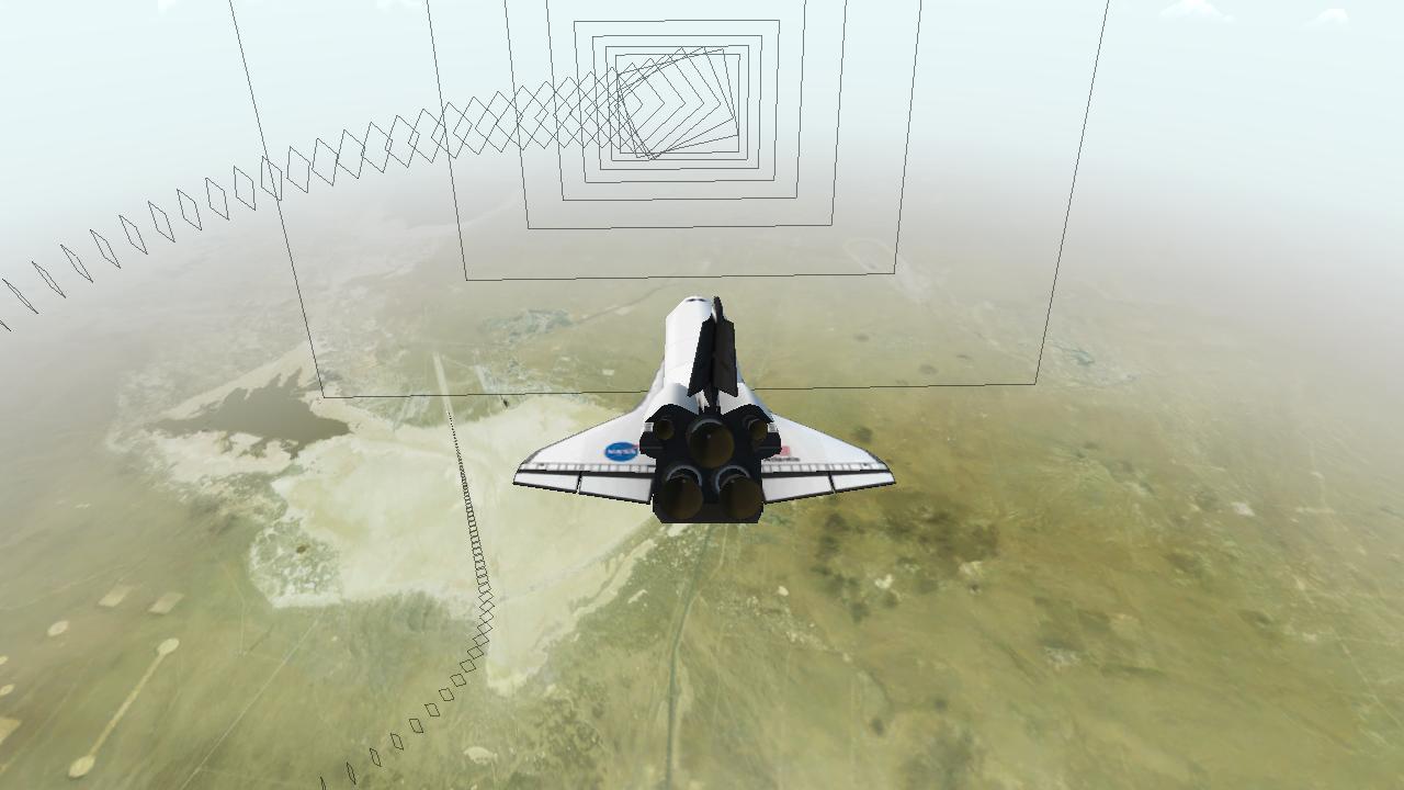F-Sim Space Shuttle Game Screenshot