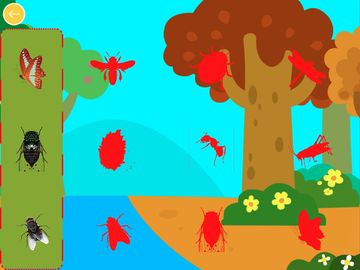 Captura de Tela do Jogo 儿童动物贴纸HD-儿童认知早教游戏