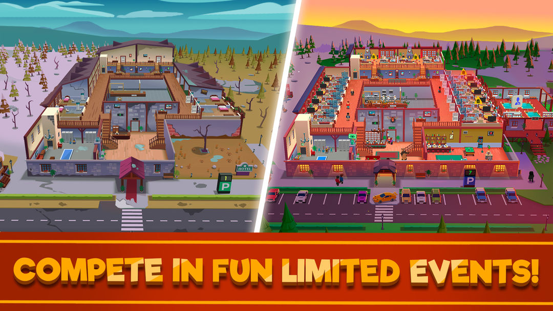 Hotel Empire Tycoon－Idle Game ภาพหน้าจอเกม