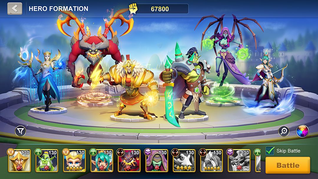 Idle War: Legendary Heroes screenshot game