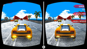 VR Highway Car Racer Pro ภาพหน้าจอเกม