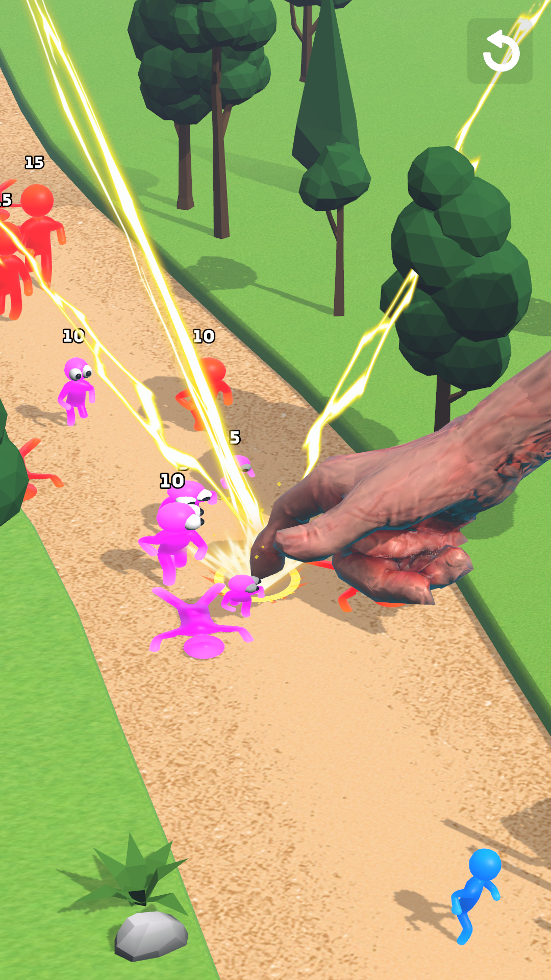 Finger God Game Screenshot