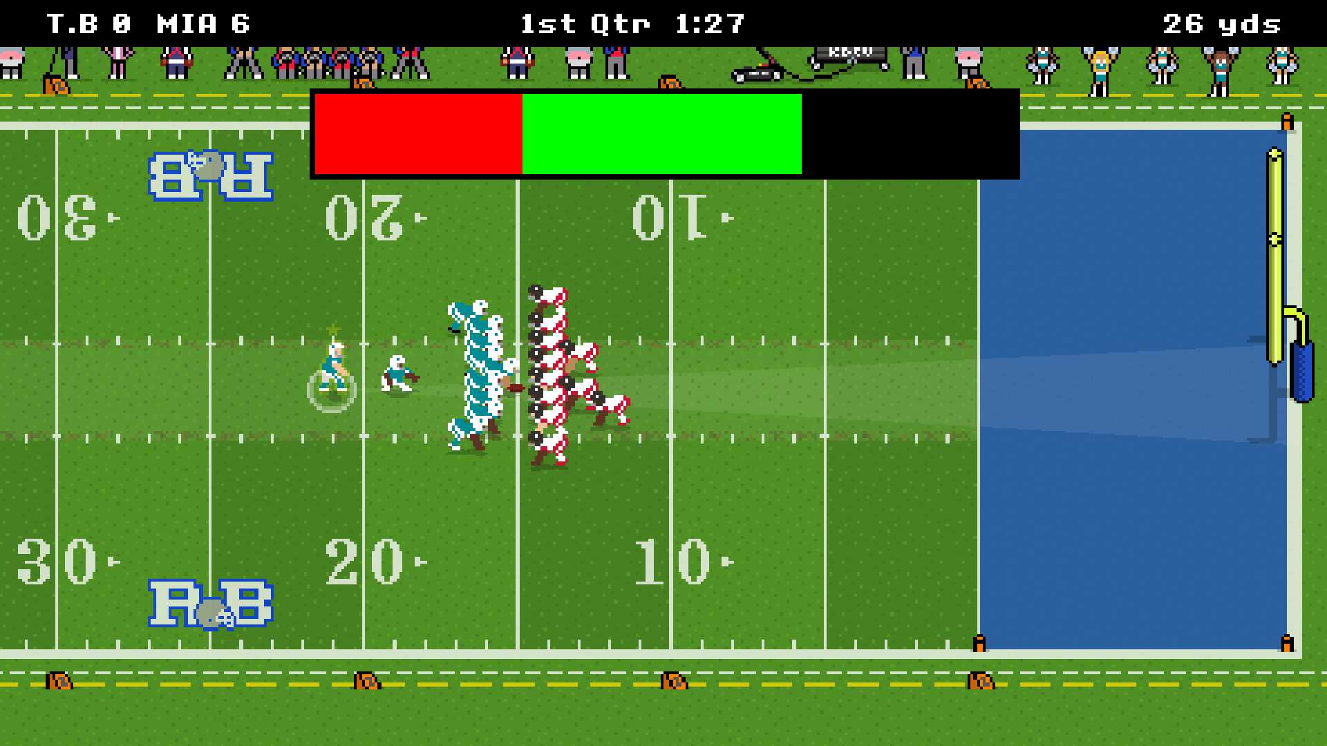 Retro Bowl Game Screenshot