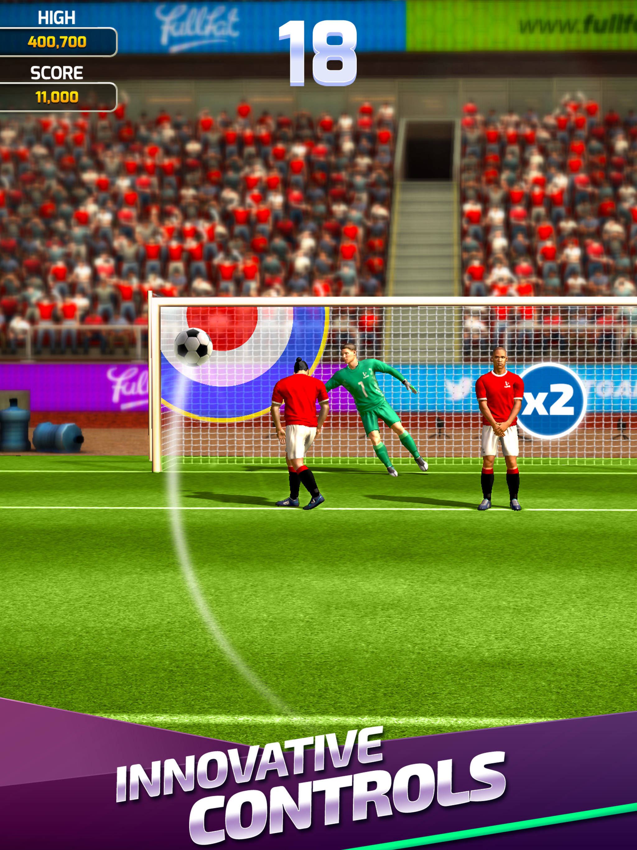 Flick Soccer 25 Game Screenshot