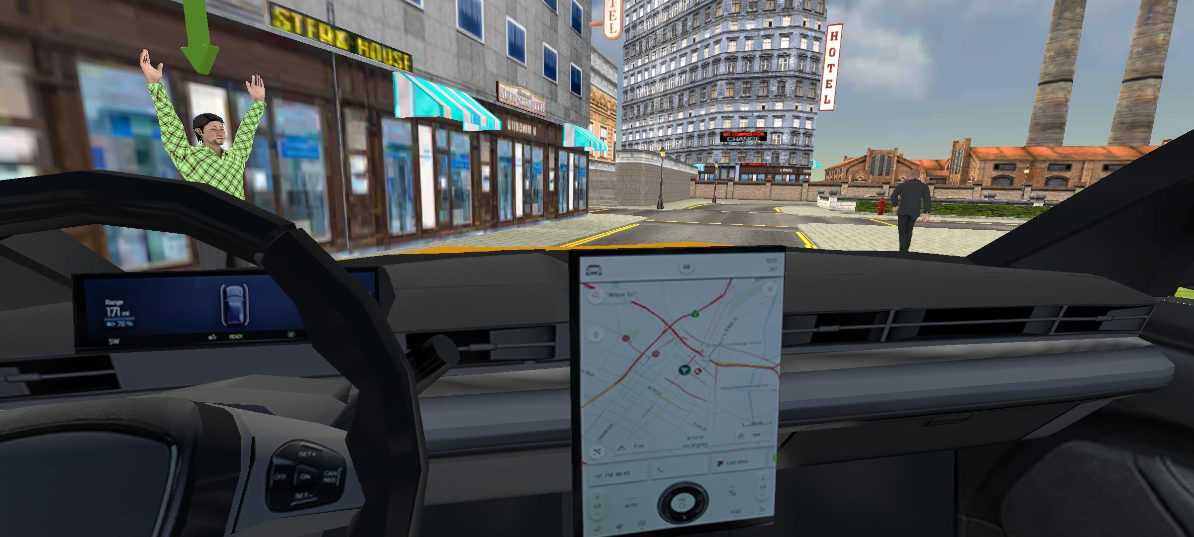 Real Taxi Simulator Taxi Games Game Screenshot