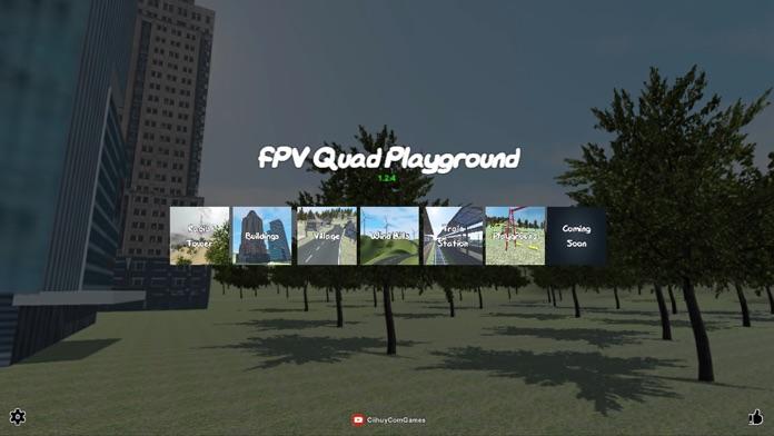 Cuplikan Layar Game Acro FPV Quad Playground