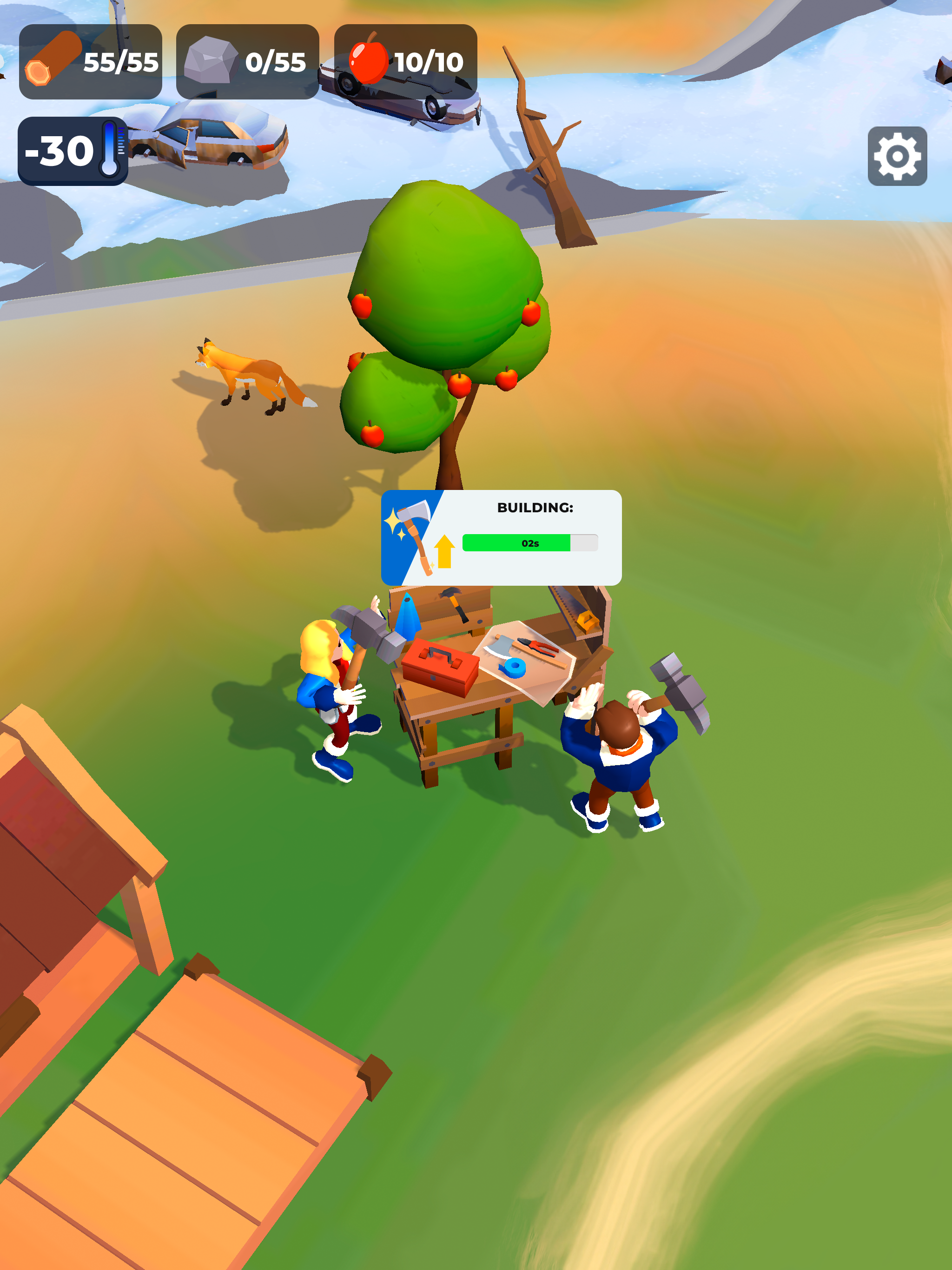 Screenshot of Frost Land Survival