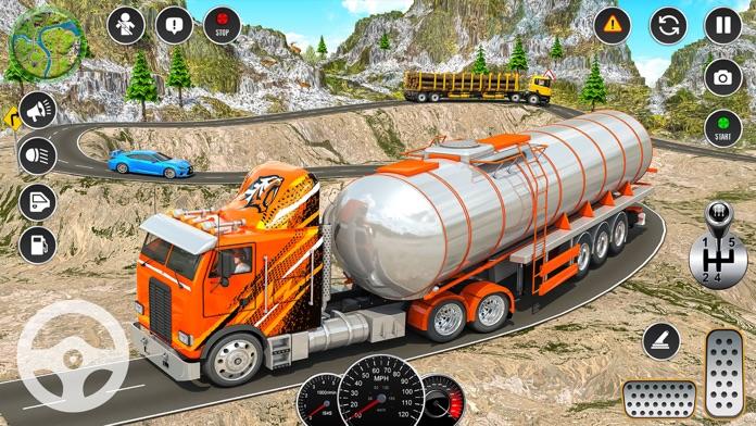 Нефтяной Танкер Euro Truck 3D Игры Мобильная Версия Андроид IOS.