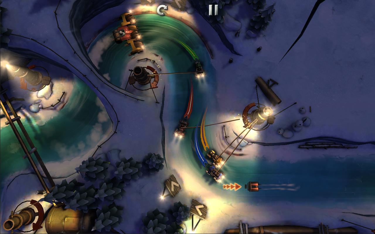 Slingshot Racing Game Screenshot