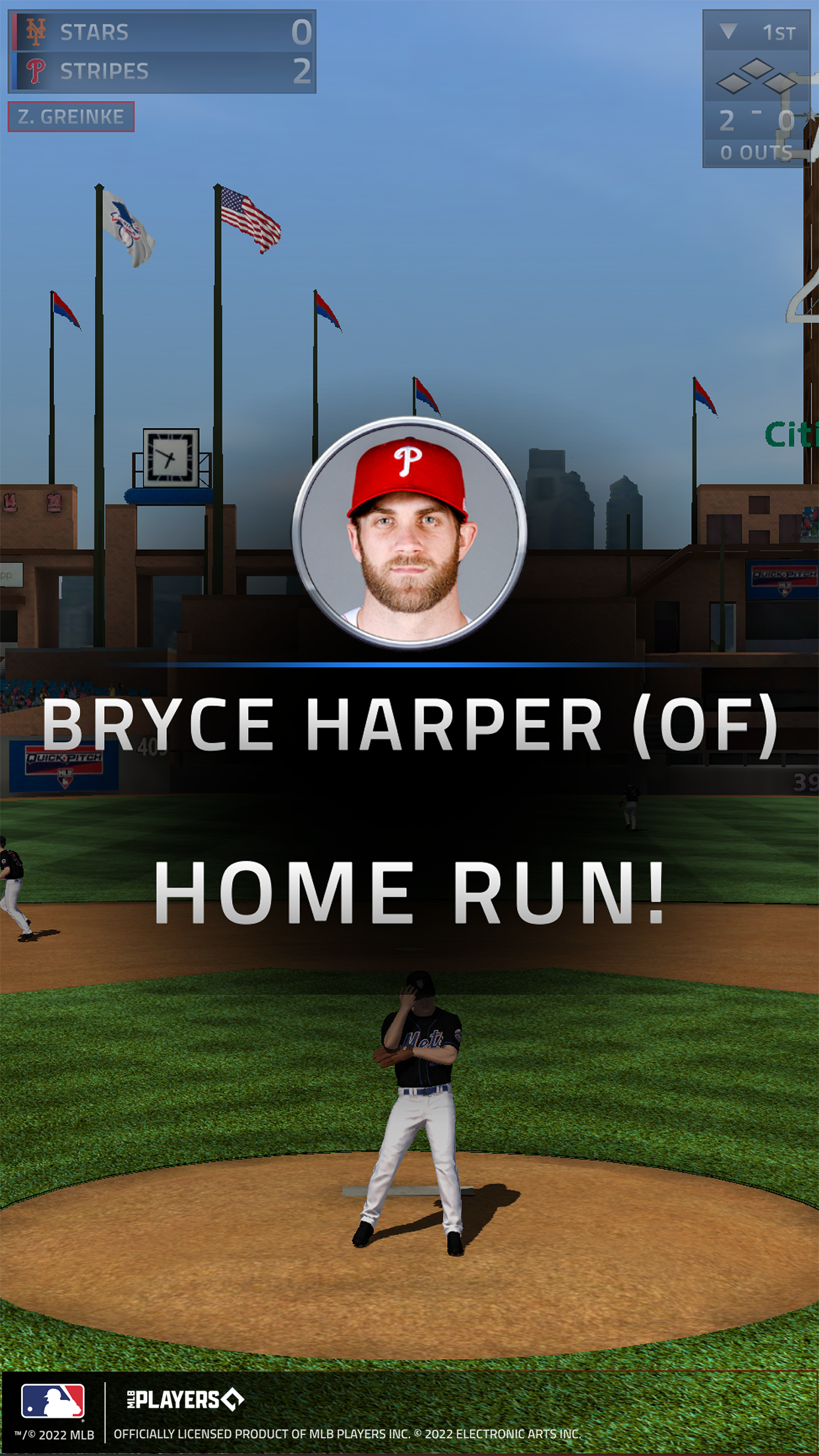 MLB Tap Sports Baseball 2022 Game Screenshot