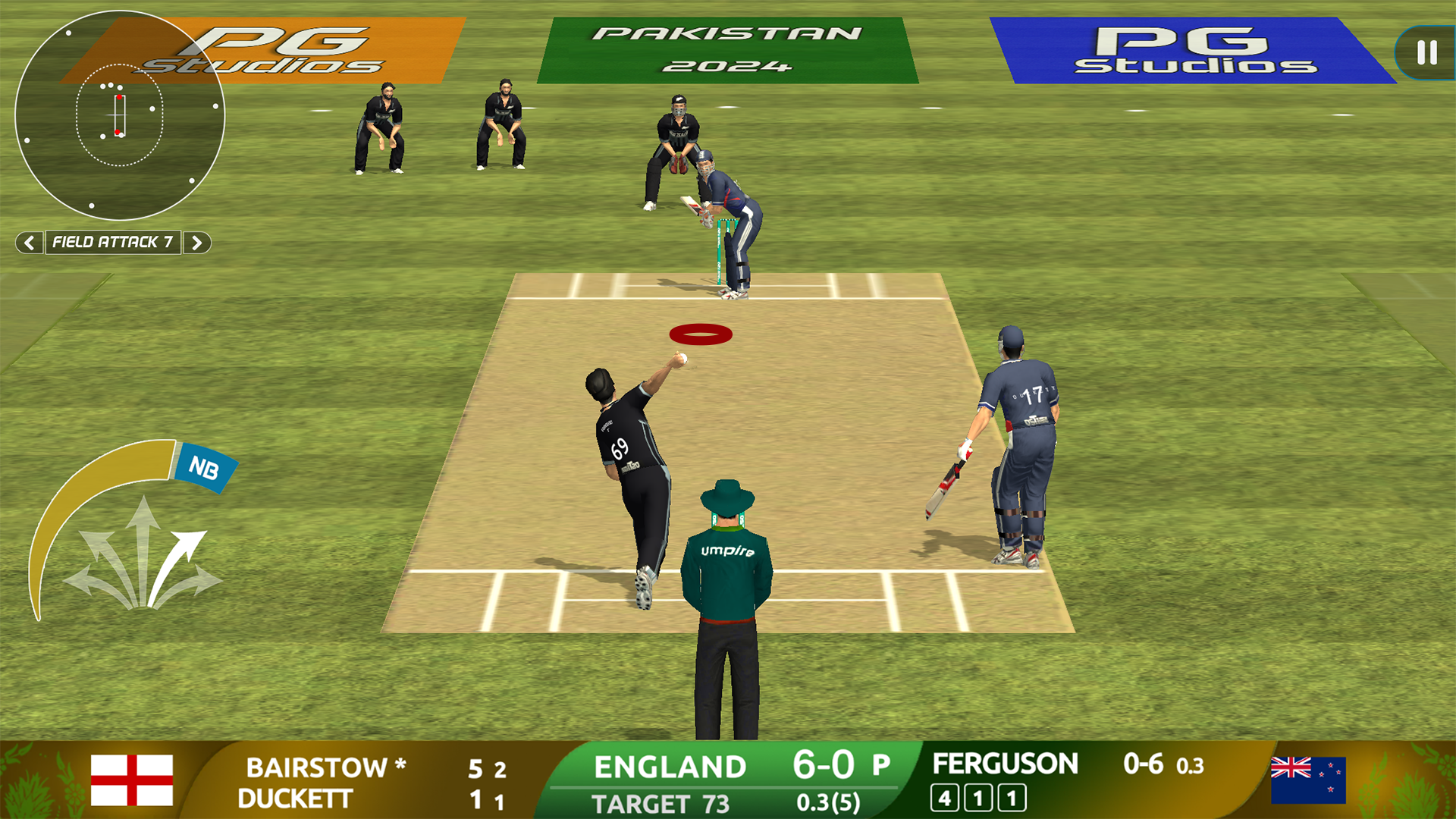 Pakistan Cricket Legends Game Game Screenshot