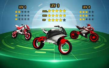 Скриншот игры Gravity Rider: Space Bike Race