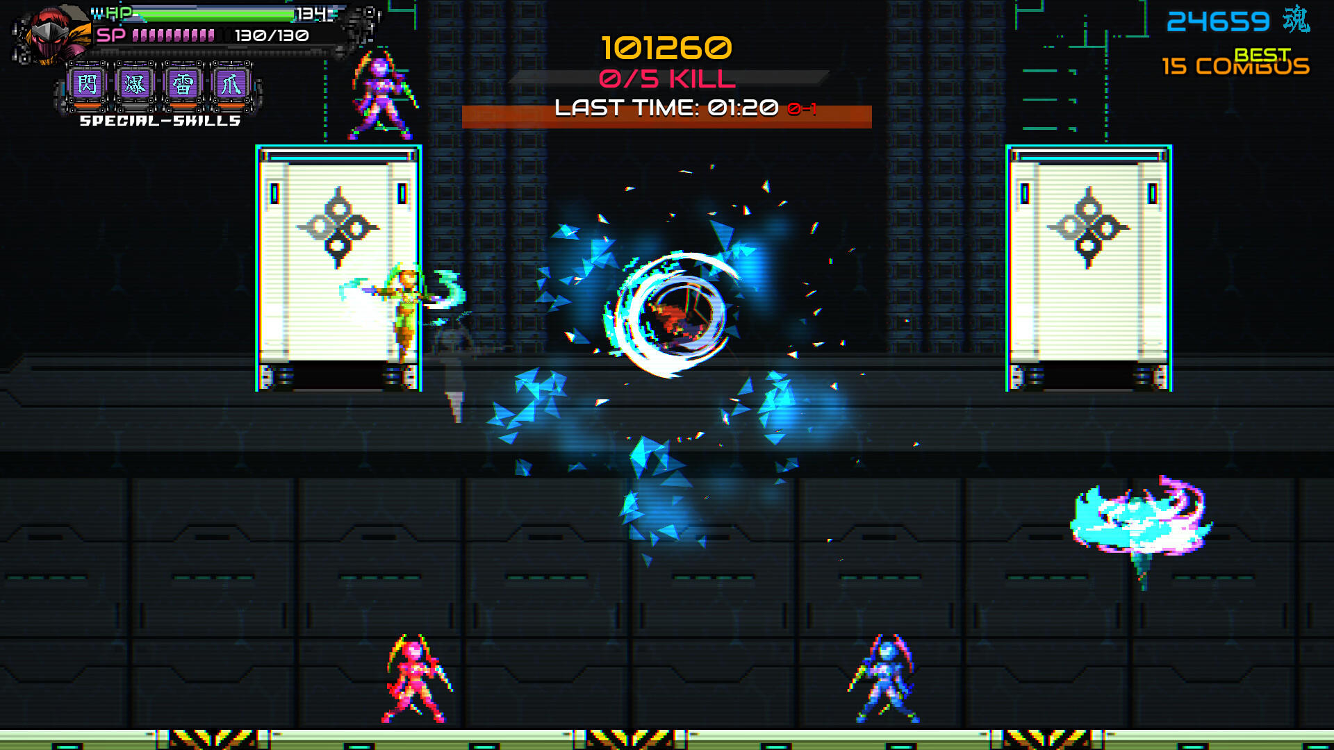 Ninja Issen (忍者一閃) screenshot game