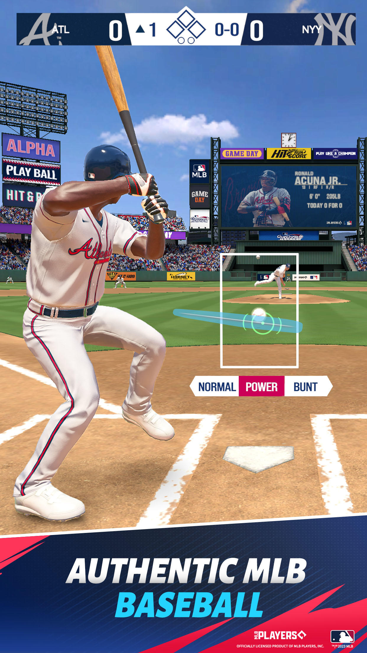 Скриншот игры MLB Clutch Hit Baseball 2024