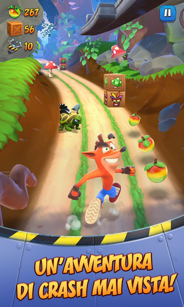 Screenshot 1 of Crash Bandicoot: On the Run! 1.40.36