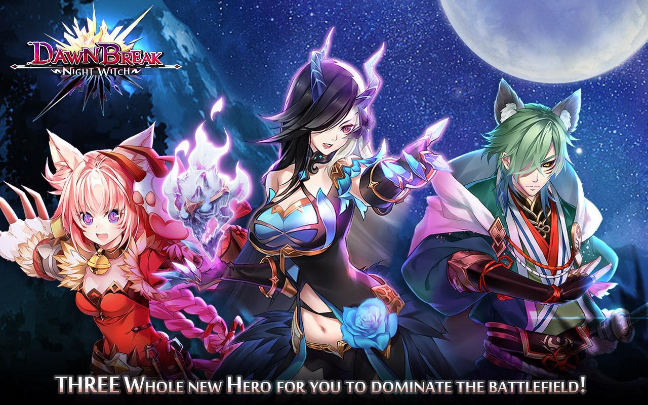 Dawn Break -Night Witch- Game Screenshot