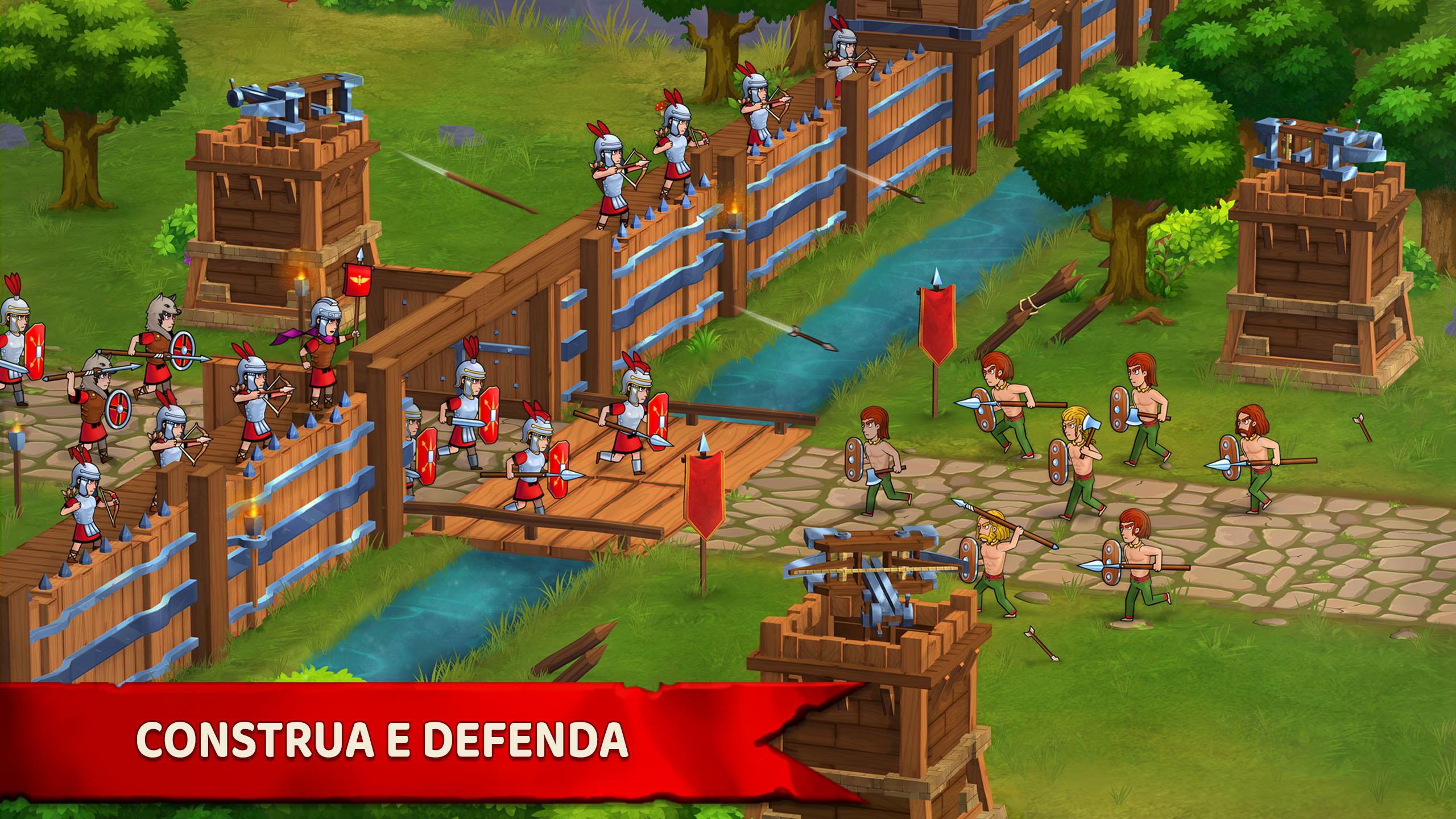 Captura de Tela do Jogo Grow Empire: Rome