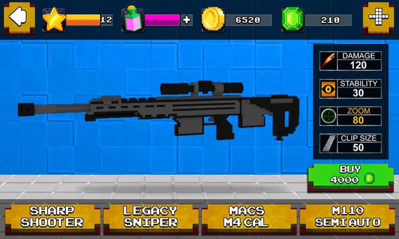 Sniper Craft 3D遊戲截圖