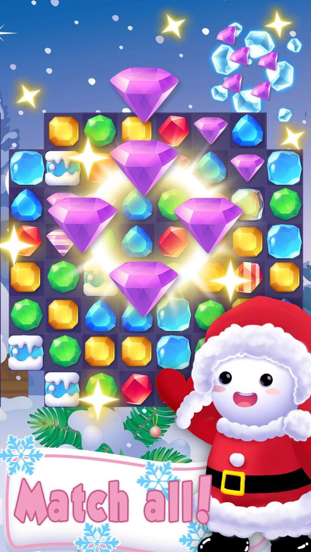Screenshot of Ice Crush 2020 -Jewels Puzzle