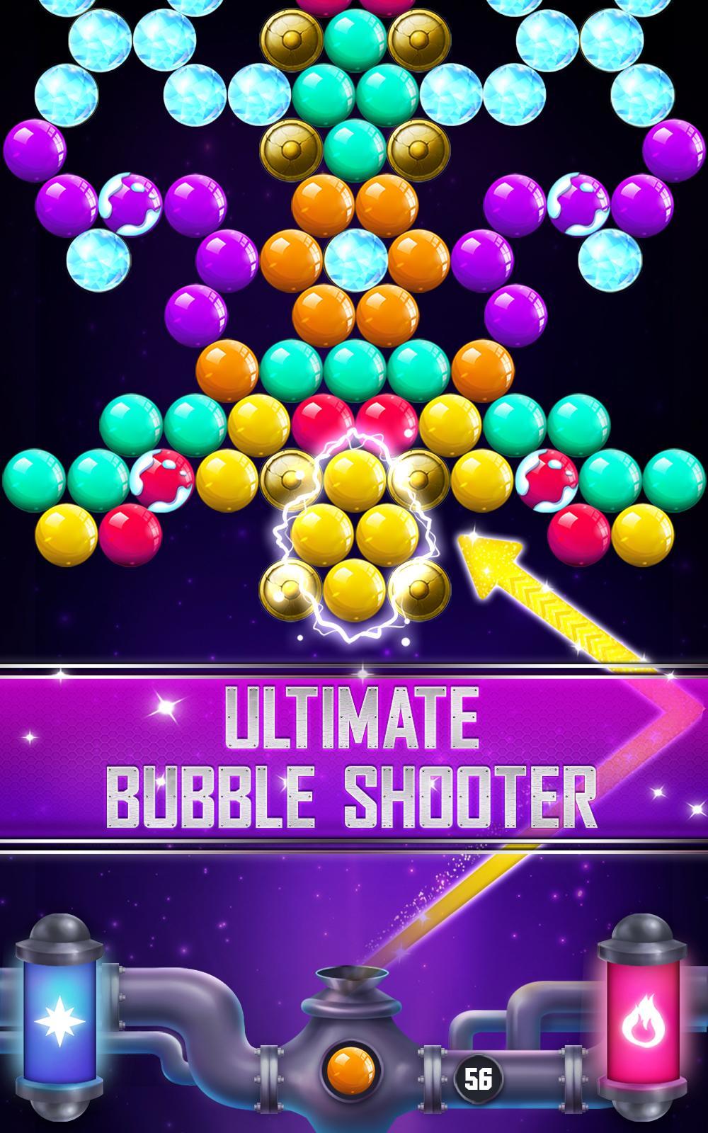 Captura de Tela do Jogo Ultimate Bubble Shooter