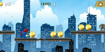 Amazing Spider Dash Game Screenshot