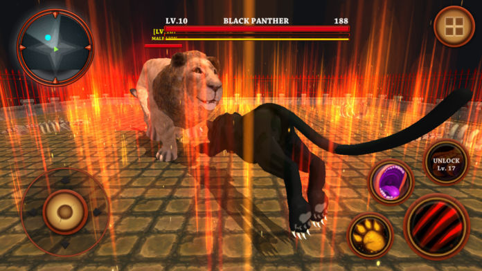 黑豹模拟器 - 野生动物生存游戏 게임 스크린 샷