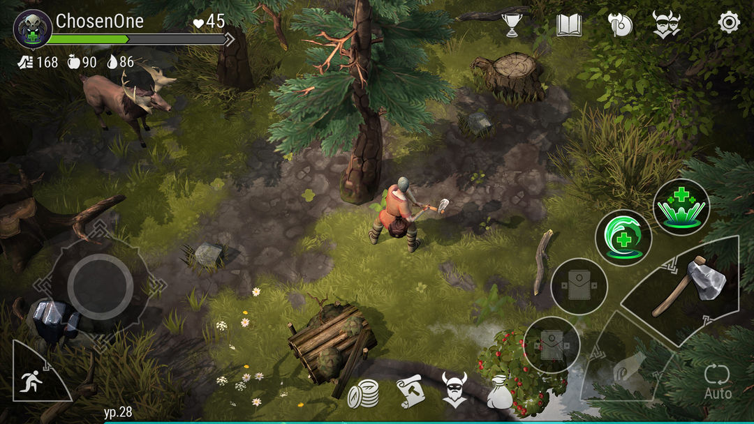 Screenshot of Frostborn: Action RPG