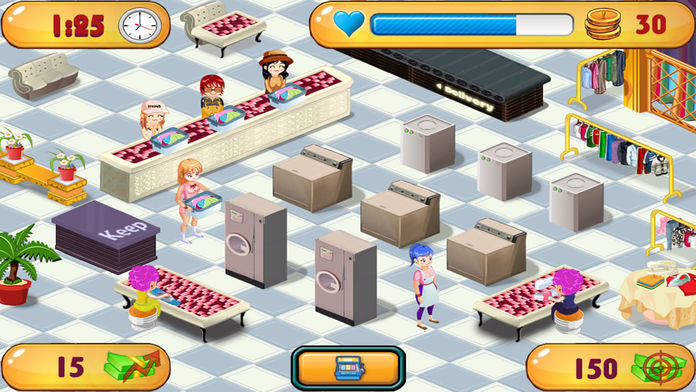 세탁소타이쿤 for Kakao screenshot game