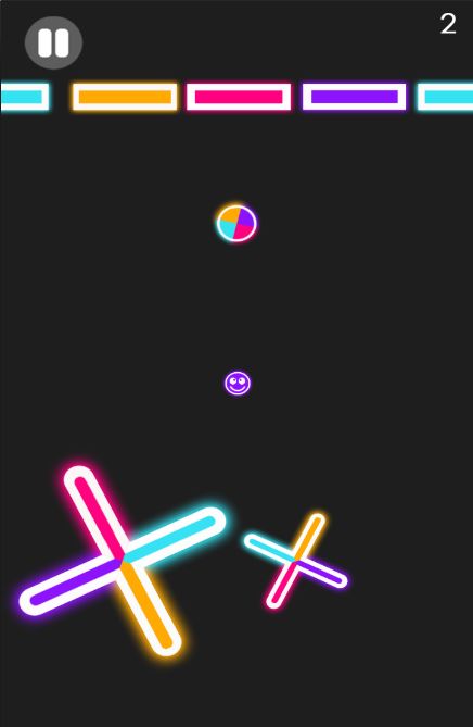 Screenshot of Color Switch !
