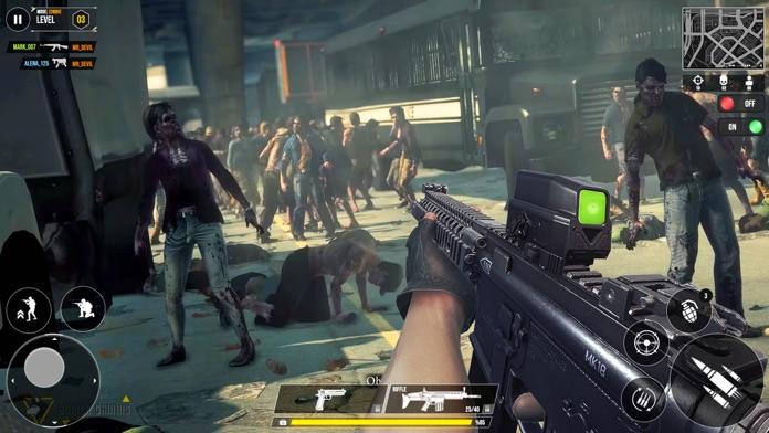 Screenshot 3 of Zombies Shooting Attack Game 