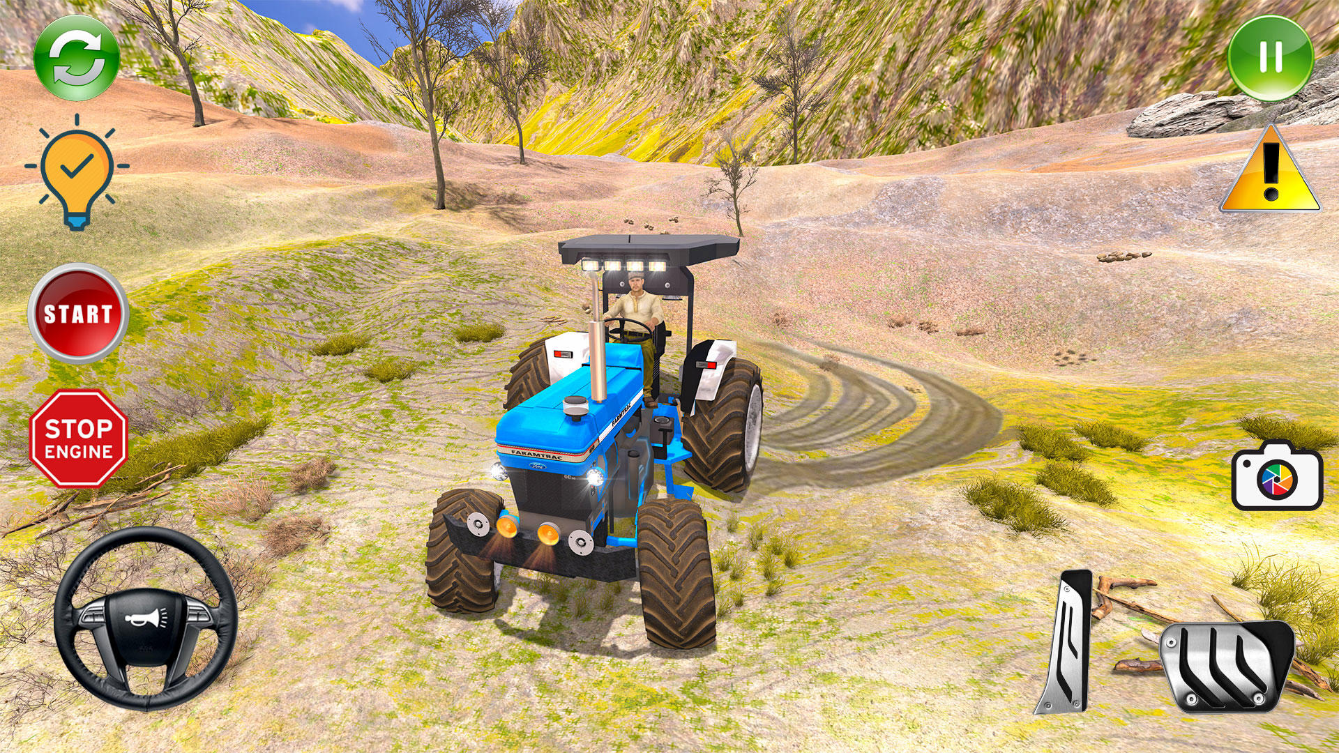 Screenshot of Farming Games 3d: Tractor Game