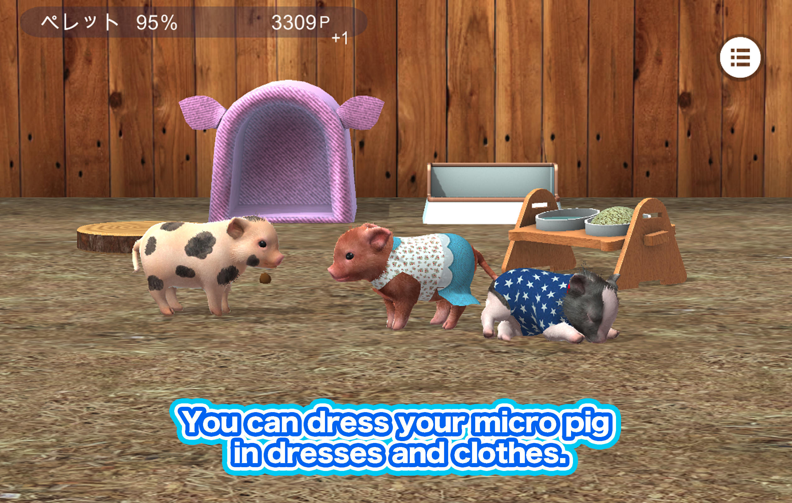My micro pig Game Screenshot