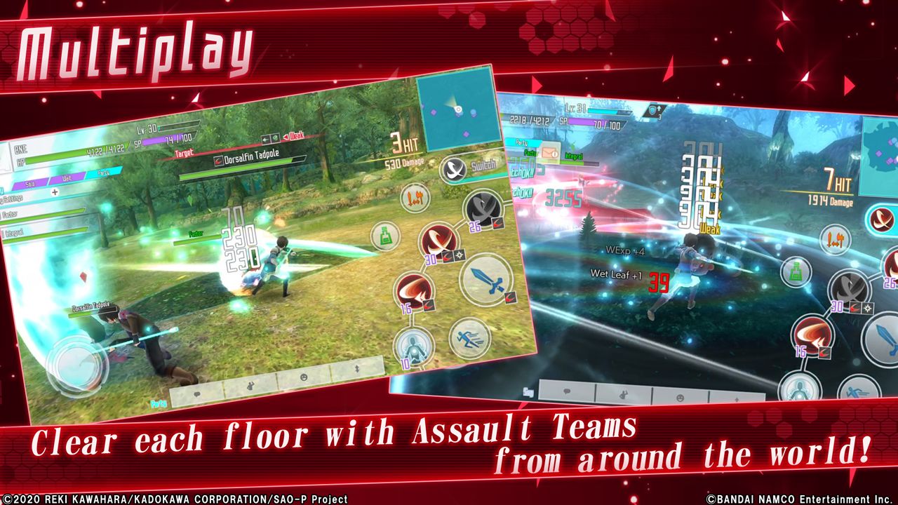 Screenshot of SAO Integral Factor - MMORPG