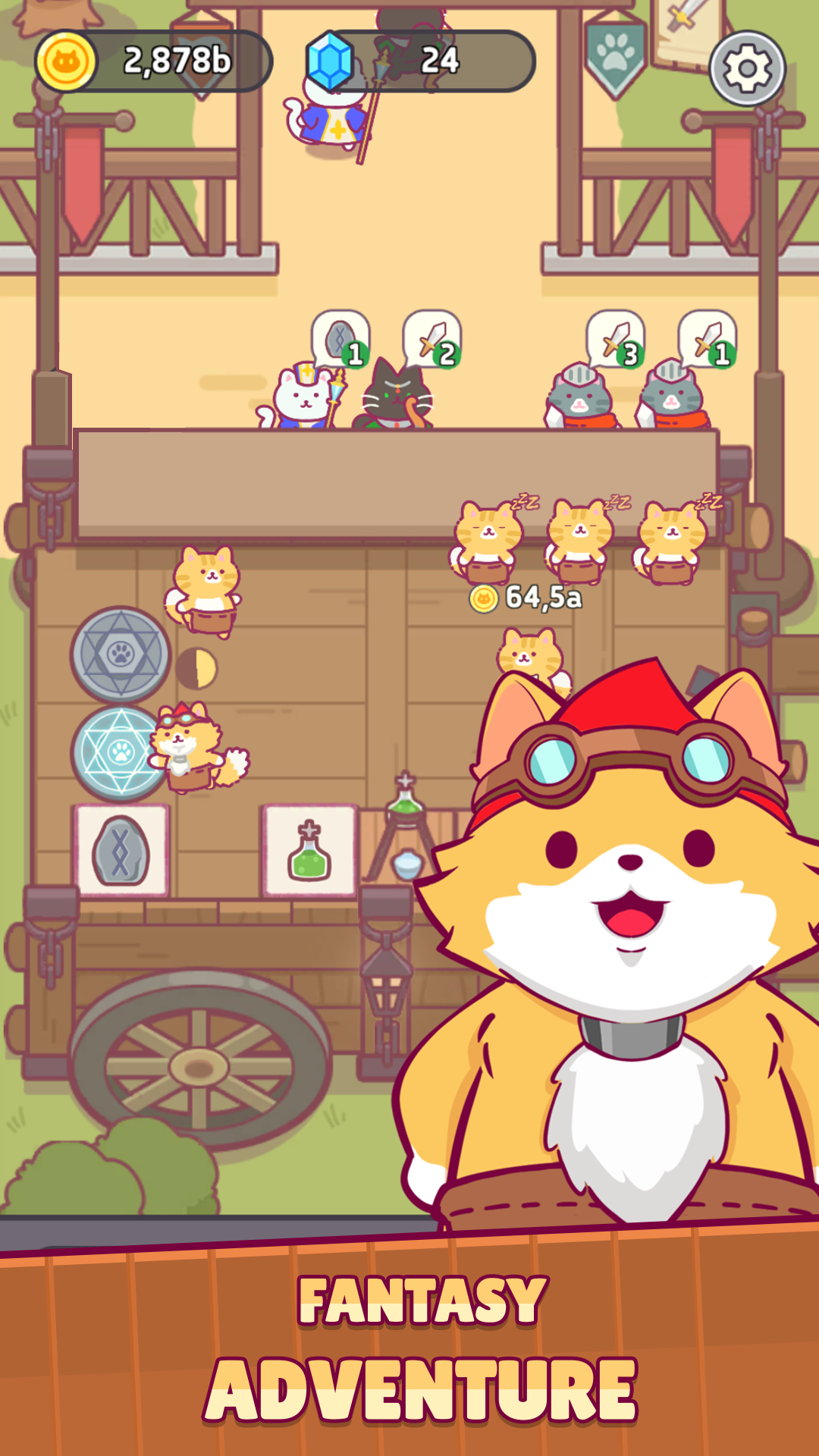 Catventure ゲームのスクリーンショット