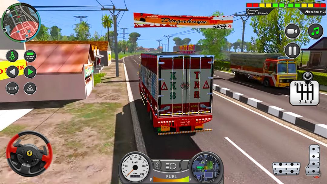 Indian Cargo Modern Truck Game ภาพหน้าจอเกม