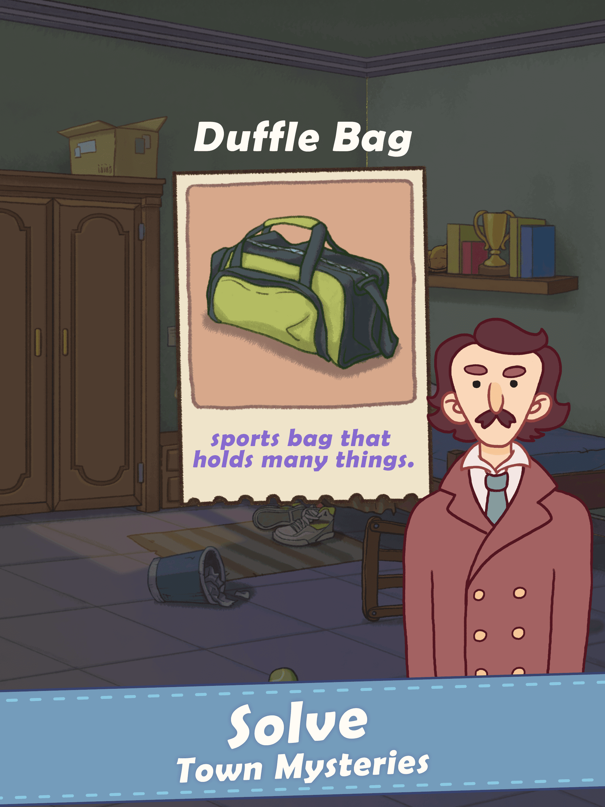 Puzzle Town: Merge Crime Scene Game Screenshot
